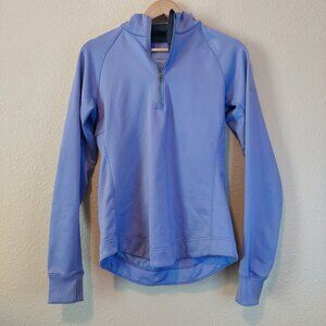 Nike Purple Quarter Zip Hoodie Sz M